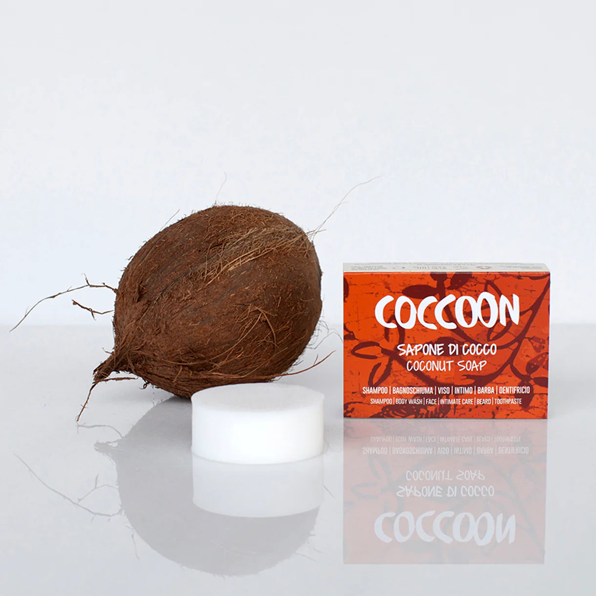 Coconut Soap - Shampoo / Bubble Bath / Face / Underwear / Beard
