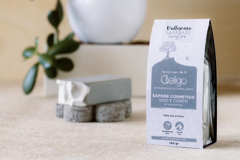 Face and Body Soap - “CALIGO” Extra delicate and emollient for delicate skin